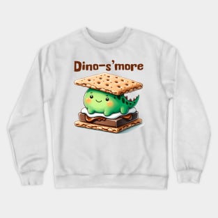 Adorable Dinos'more S'mores Dessert design Crewneck Sweatshirt